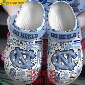 North Carolina Tar Heels Go Heelz Basketball Crocs Shoes