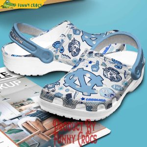 North Carolina Tar Heels Pattern Crocs Shoes 2