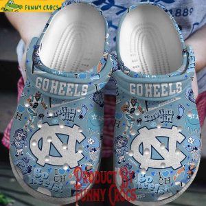 North Carolina Tar Heels Sport Crocs Shoes 1