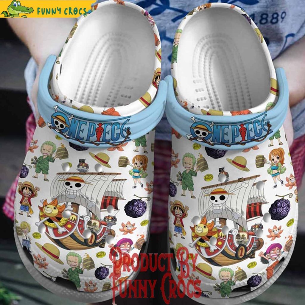 One Piece Straw Hat Pirates New Crocs Shoes