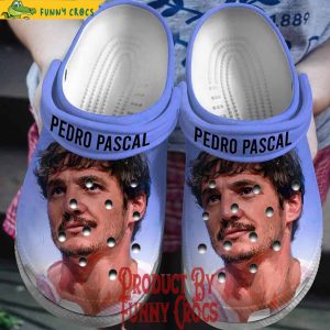 Pedro Pascal Face Crocs Slippers 1