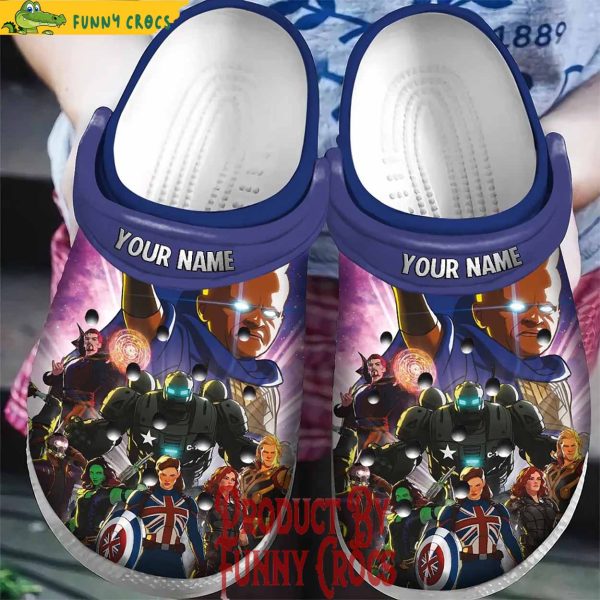 Personalized Avengers Crocs Comics Shoes