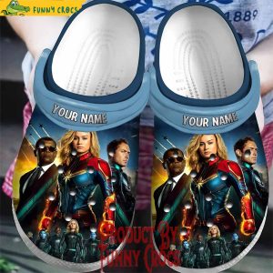 Personalized Captain Marvel Characters Crocs Gifts For Fans