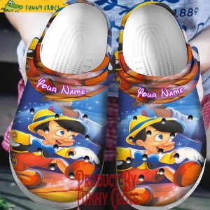 Personalized Character Pinocchio Crocs Slippers