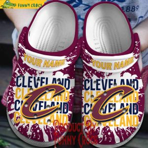 Personalized Cleveland Cavaliers NBA Crocs Slippers 2