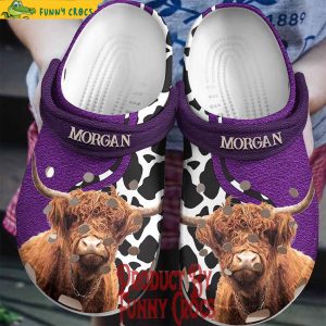 Personalized Cow Clogs Gift, For Cow Lover