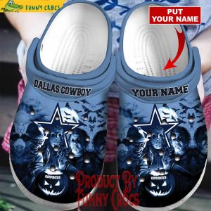 Personalized Dallas Cowboys Halloween Crocs Gifts For Fans