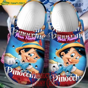 Personalized Disney Pinocchio Crocs For Adults