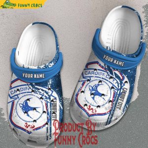 Personalized EFL Championship Cardiff City Crocs