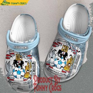 Personalized EFL Championship Coventry City Crocs