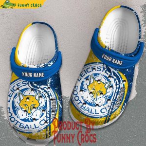 Personalized EFL Championship Leicester City Crocs