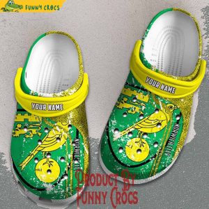 Personalized EFL Championship Norwich City Crocs