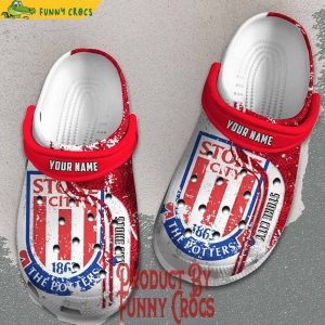 Personalized EFL Championship Stoke City Crocs
