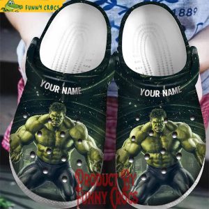 Personalized Hulk Power In The City Crocs For Adults