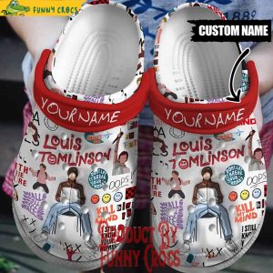 Personalized Louis TomLinson Kill My Mind Crocs Shoes 1