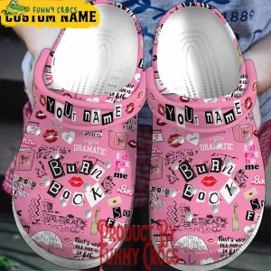 Personalized Movie Mean Girls Burn Book Crocs Shoes