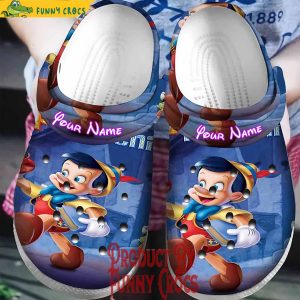 Personalized Walt Disney Character Pinocchio Crocs