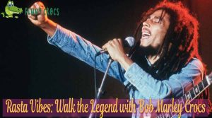 Rasta Vibes Walk the Legend with Bob Marley Crocs