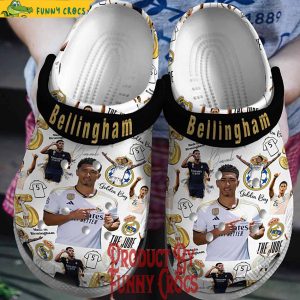 Real Madrid Bellingham Crocs Shoes