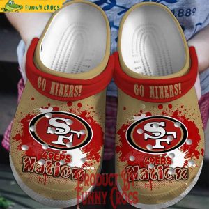 San Francisco 49ers Nation Crocs 1