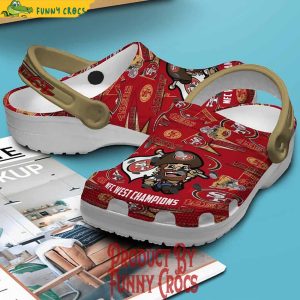 San Francisco 49ers Nfc West Champions Crocs Shoes 2
