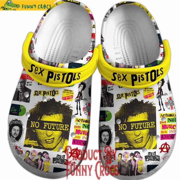 Sex Pistols God Save The Queen Crocs Shoes