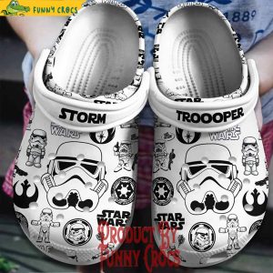 Star Wars Storm Trooper Crocs Shoes 1