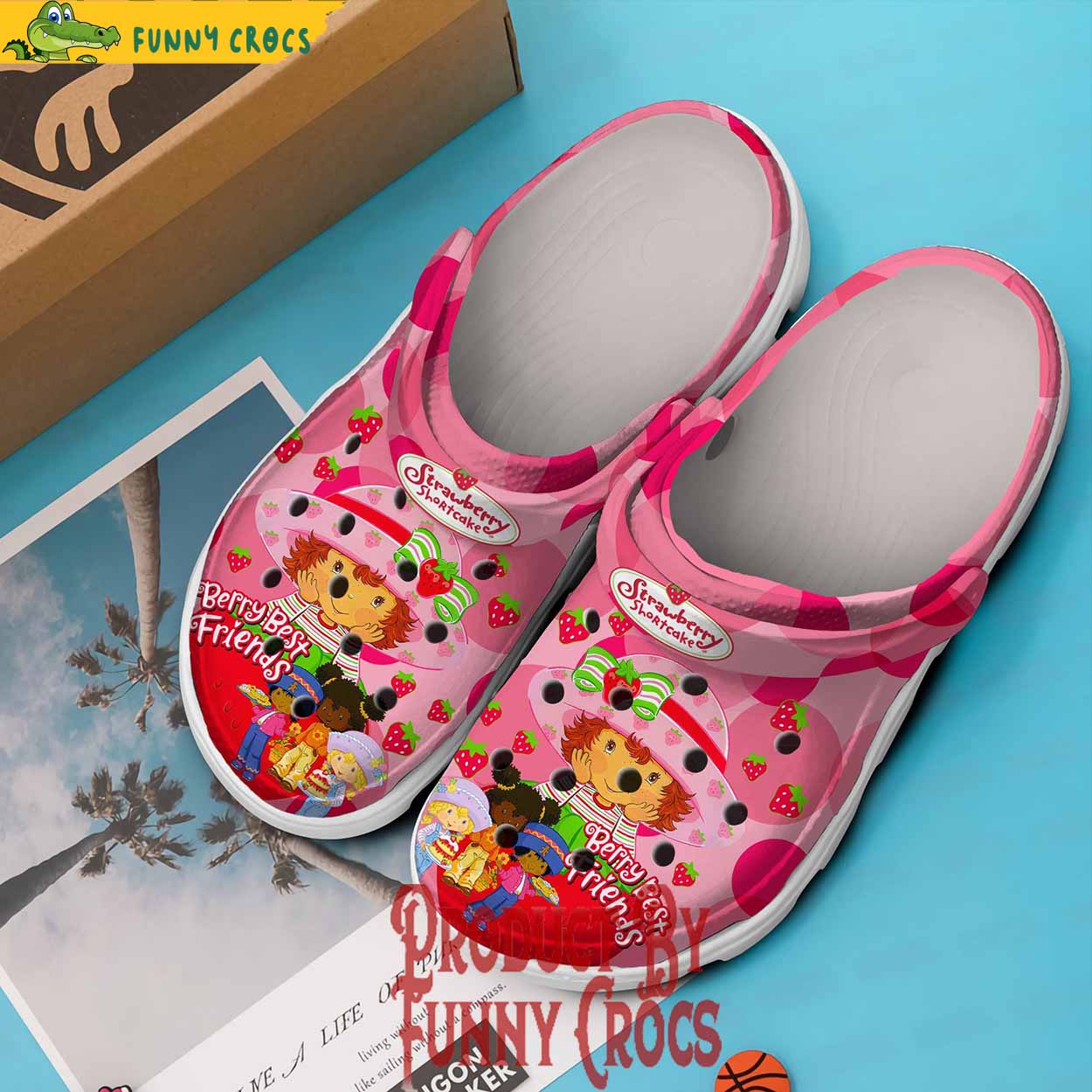 Strawberry Shortcake Cartoon Crocs - Discover Comfort And Style Clog ...