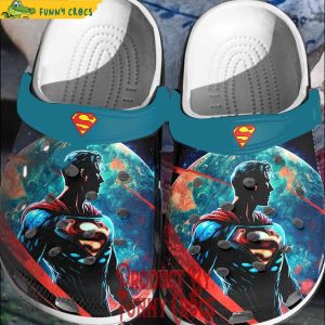 Superman Krypton Crocs Comics Shoes