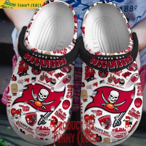 Tampa Bay Buccaneers Fire The Cannons Pattern Crocs