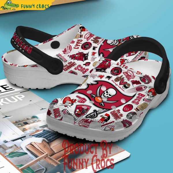 Tampa Bay Buccaneers Fire The Cannons Pattern Crocs