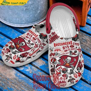 Tampa Bay Buccaneers Raise The Flag Crocs Shoes