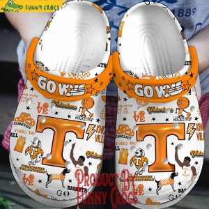 Tennessee Volunteers Basketball Crocs For Adults 1