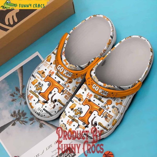 Tennessee Volunteers Basketball Crocs For Adults