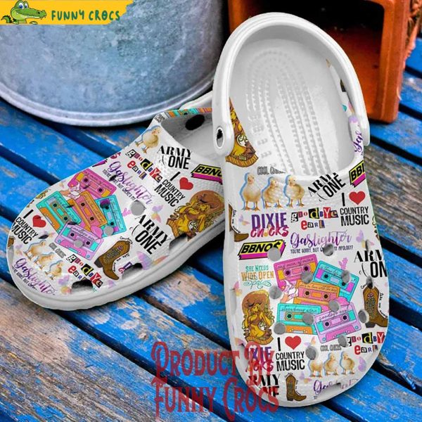 The Chicks Band Crocs Shoes