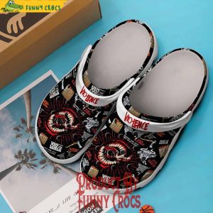Vio Lence Band Crocs Shoes 3