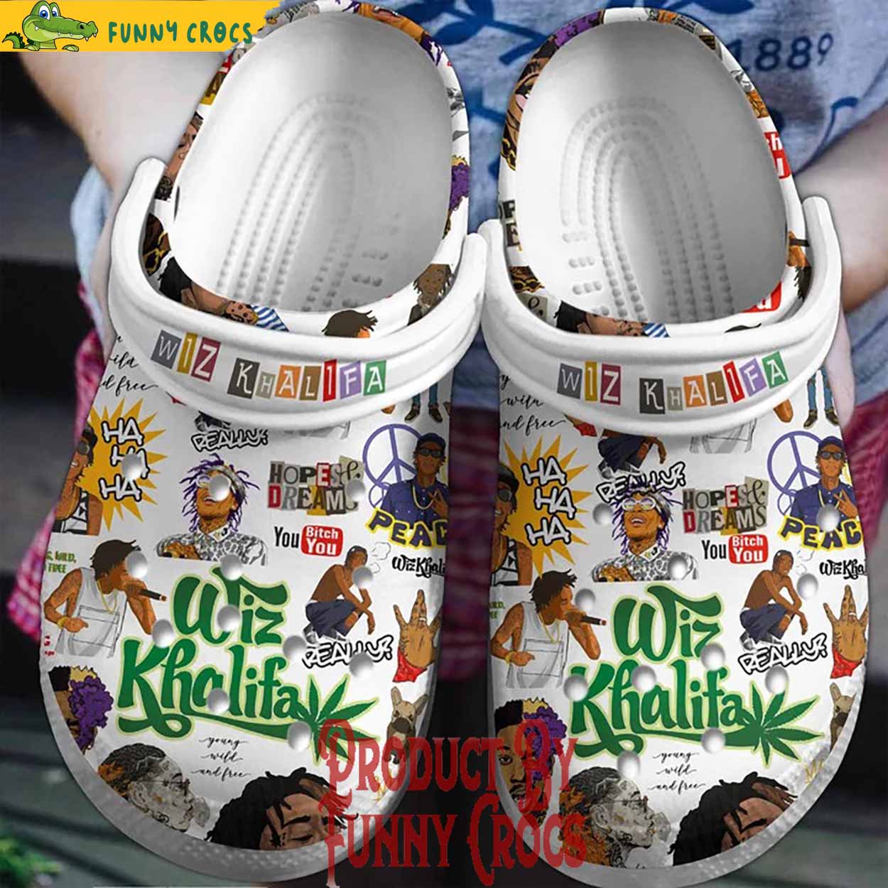 Wiz Khalifa Rapper Crocs Gifts - Discover Comfort And Style Clog Shoes ...