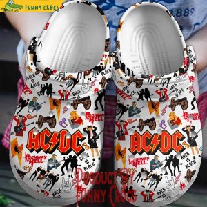 ACDC Highway To Hell Crocs Shoes