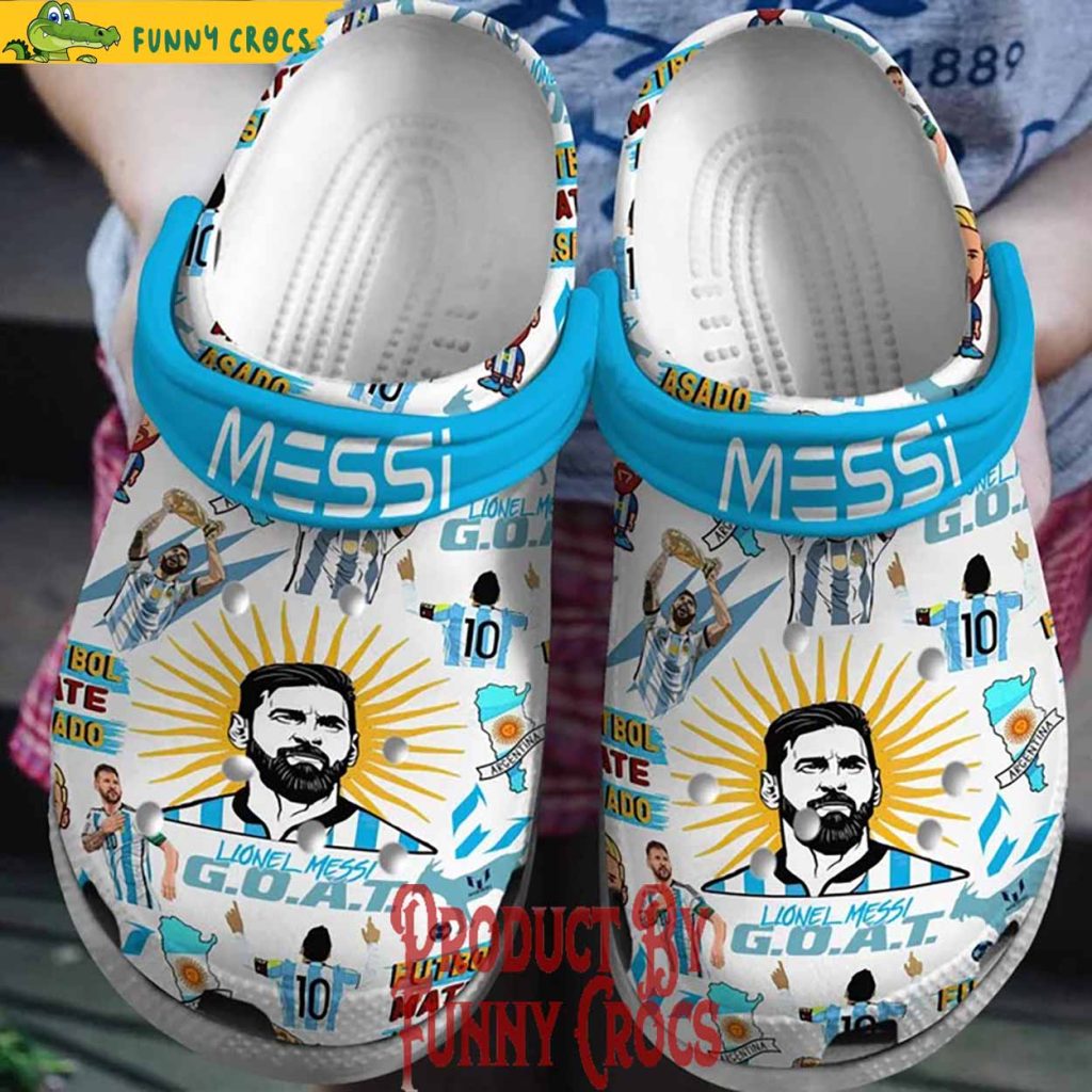 Argentina Lionel Messi Goat Crocs Shoes