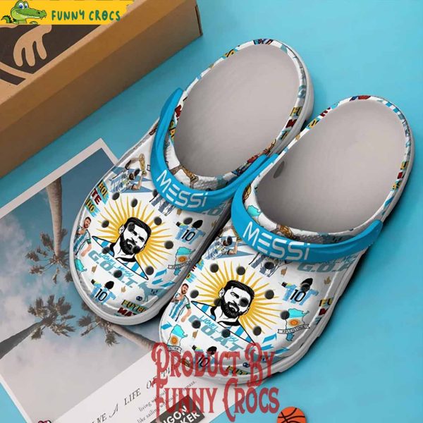 Argentina Lionel Messi Goat Crocs Shoes - Discover Comfort And Style ...