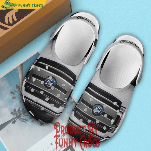 Car Ford F 150 Head Crocs Shoes