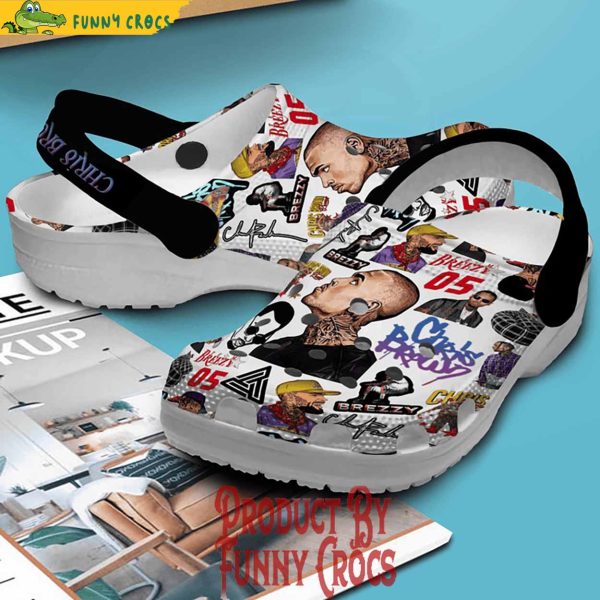 Chris Brown Crocs For Adults