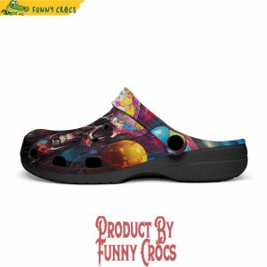 Colorful Balloons With Skull Crocs Shoes 4
