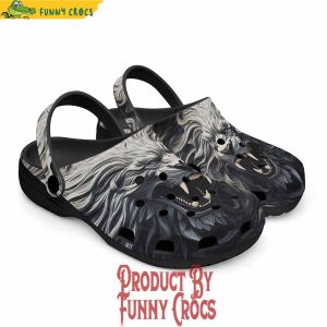 Colorful Creepy Lion Carving Crocs Shoes 5