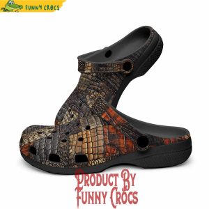 Colorful Crocodile Skins Patchwork Crocs Shoes 2