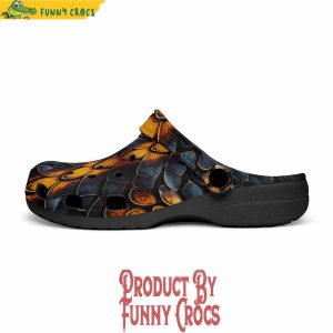 Colorful Dragon Scales Crocs Shoes 4