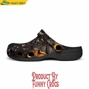 Colorful Dragon Skin Pattern Crocs Shoes 4