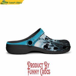 Colorful Expressionistic Skulls Drip Crocs Shoes 3