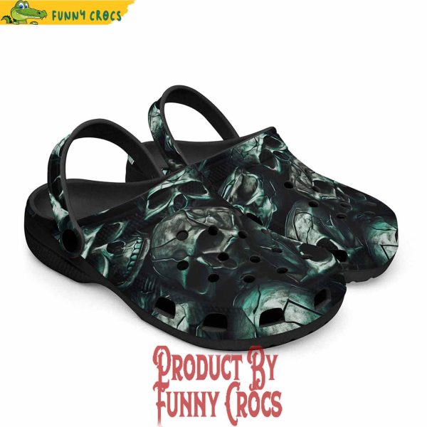 Colorful Fantasy Skulls Crocs Shoes