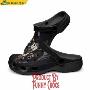 Colorful Gothic Grim Reaper Hand Painting Crocs Shoes 2